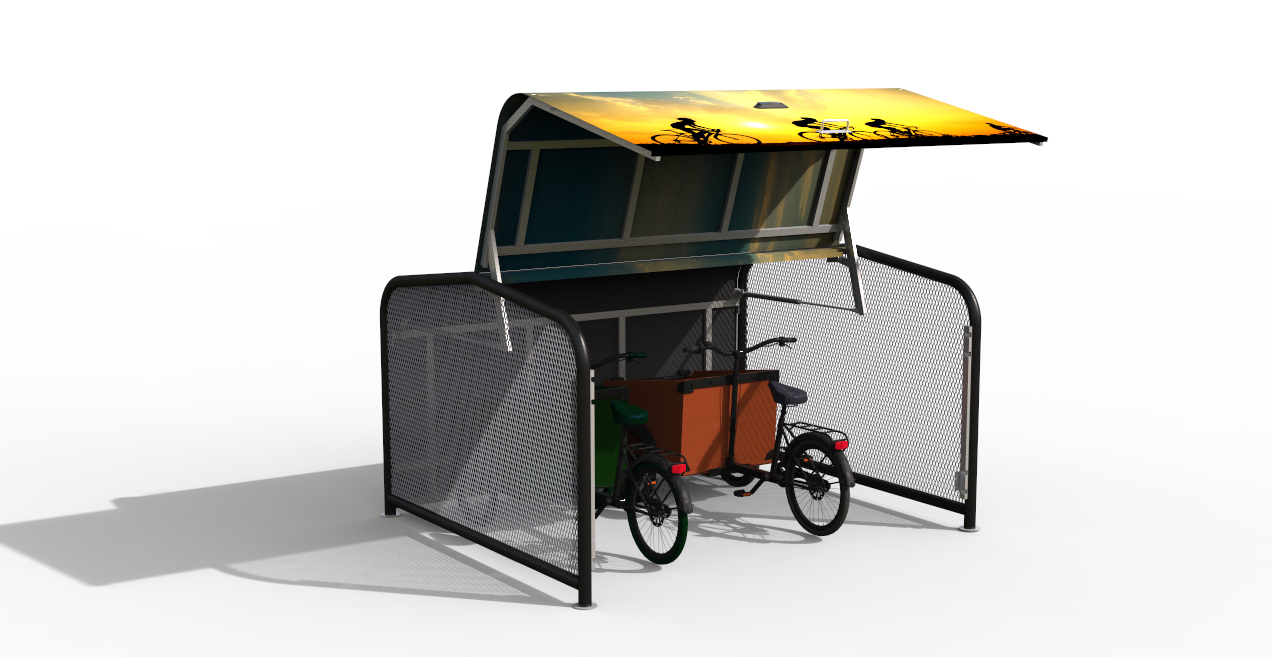 FalcoPod Bike Hangar for Adaptive Bikes