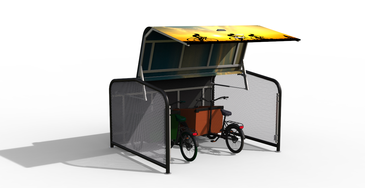 FalcoPod Cargo Bike Hangar