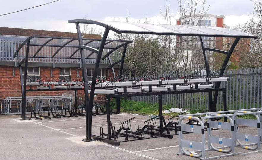 Newbury Park Station Cycle Parking