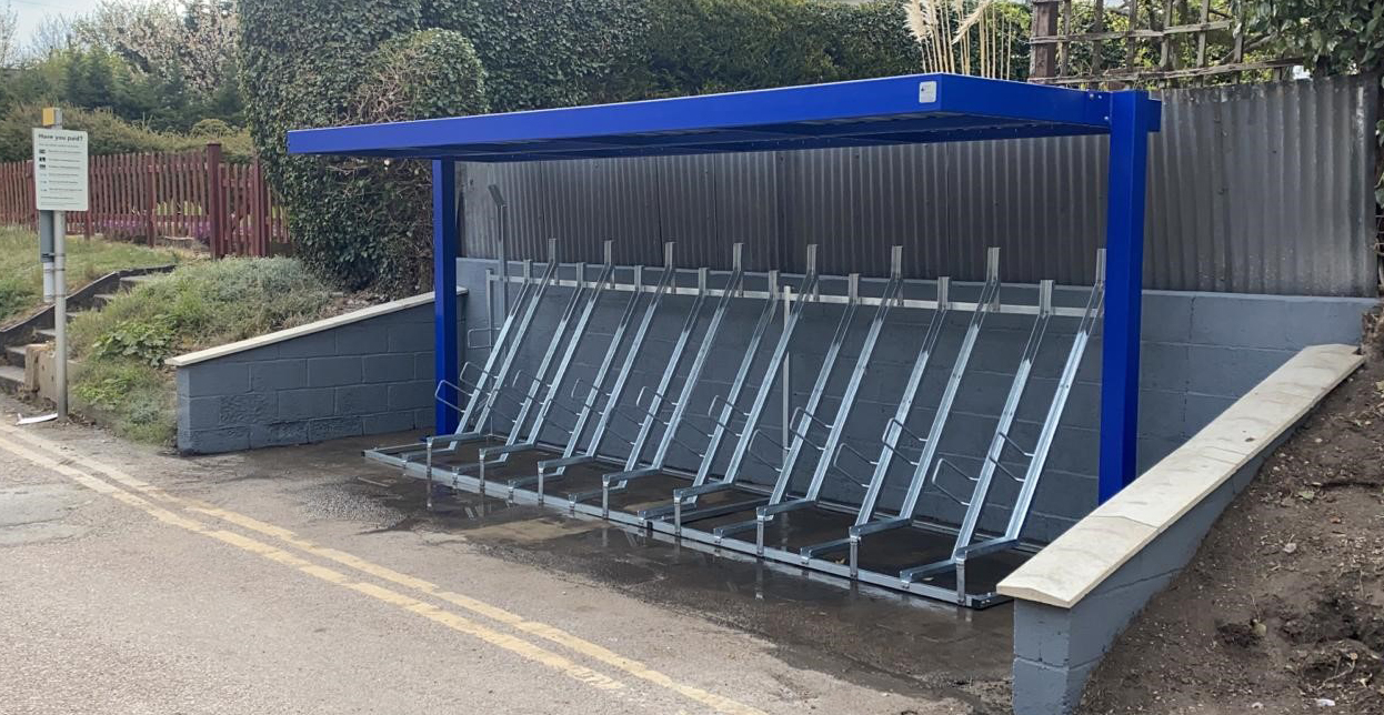 Ashwell & Morden Station Cycle Parking