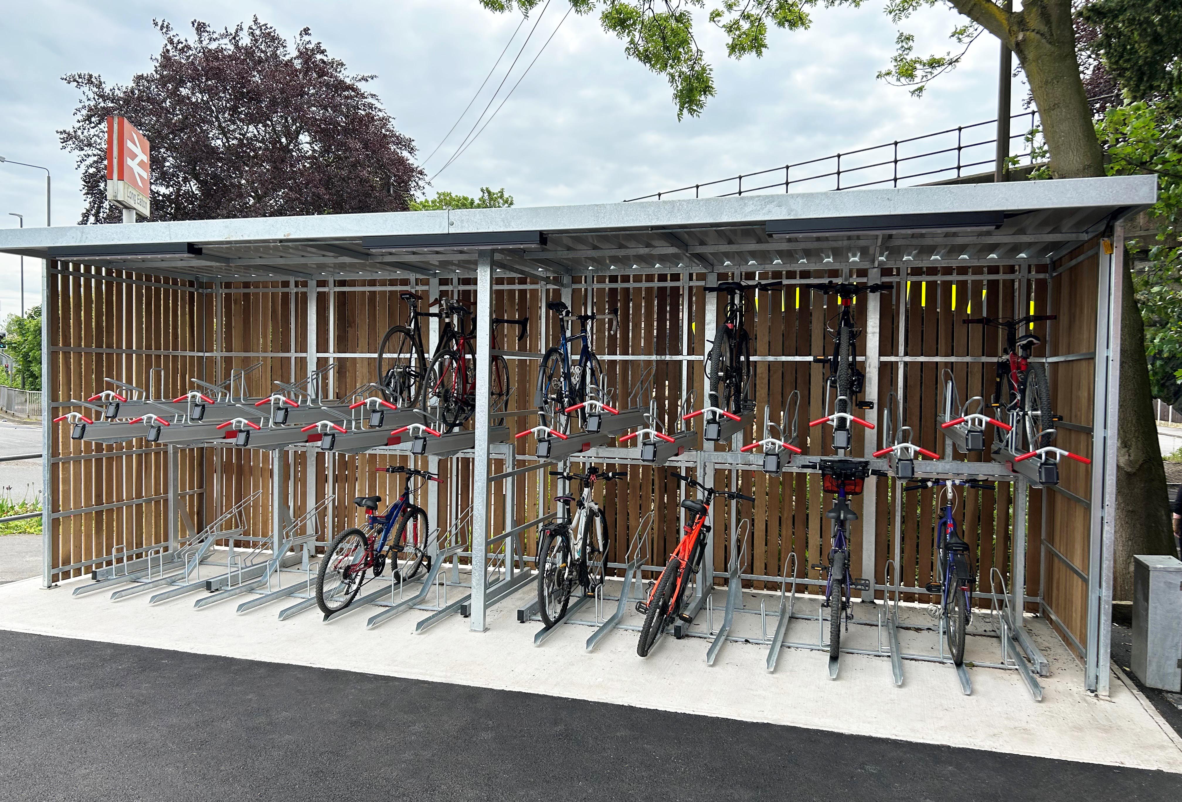 Long Eaton Station Cycle Shelter