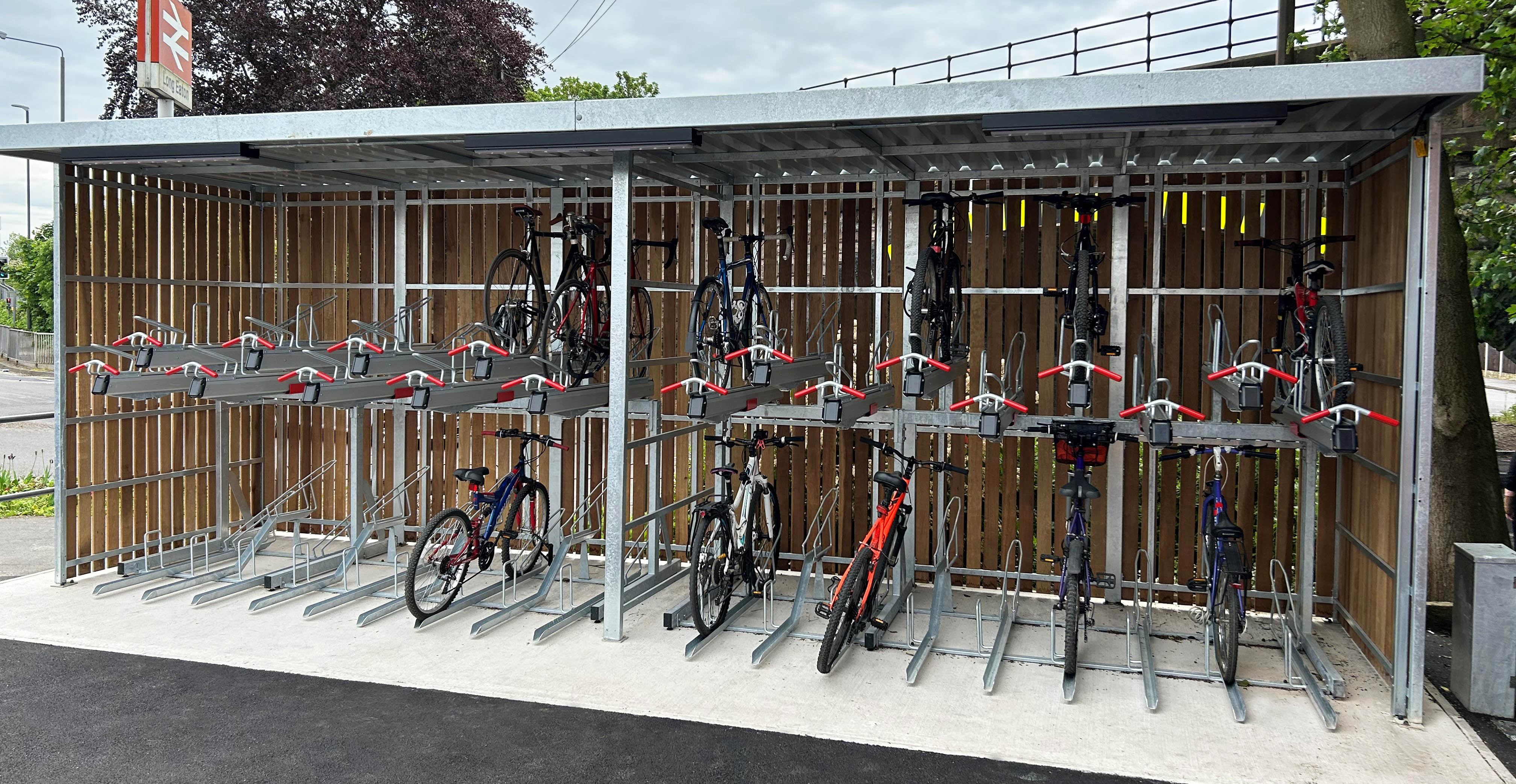 Long Eaton Station Cycle Parking
