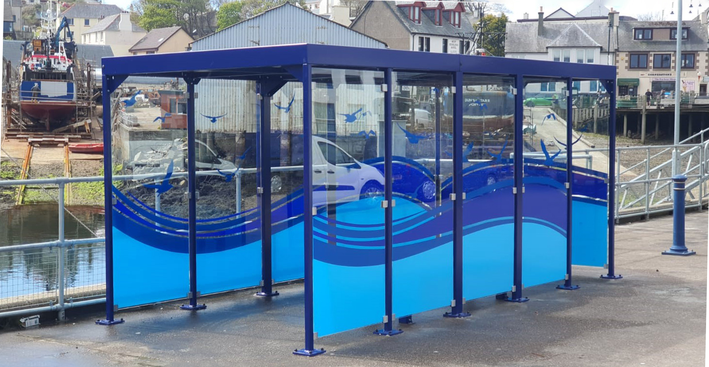 Mallaig Harbour Passenger Waiting Shelter