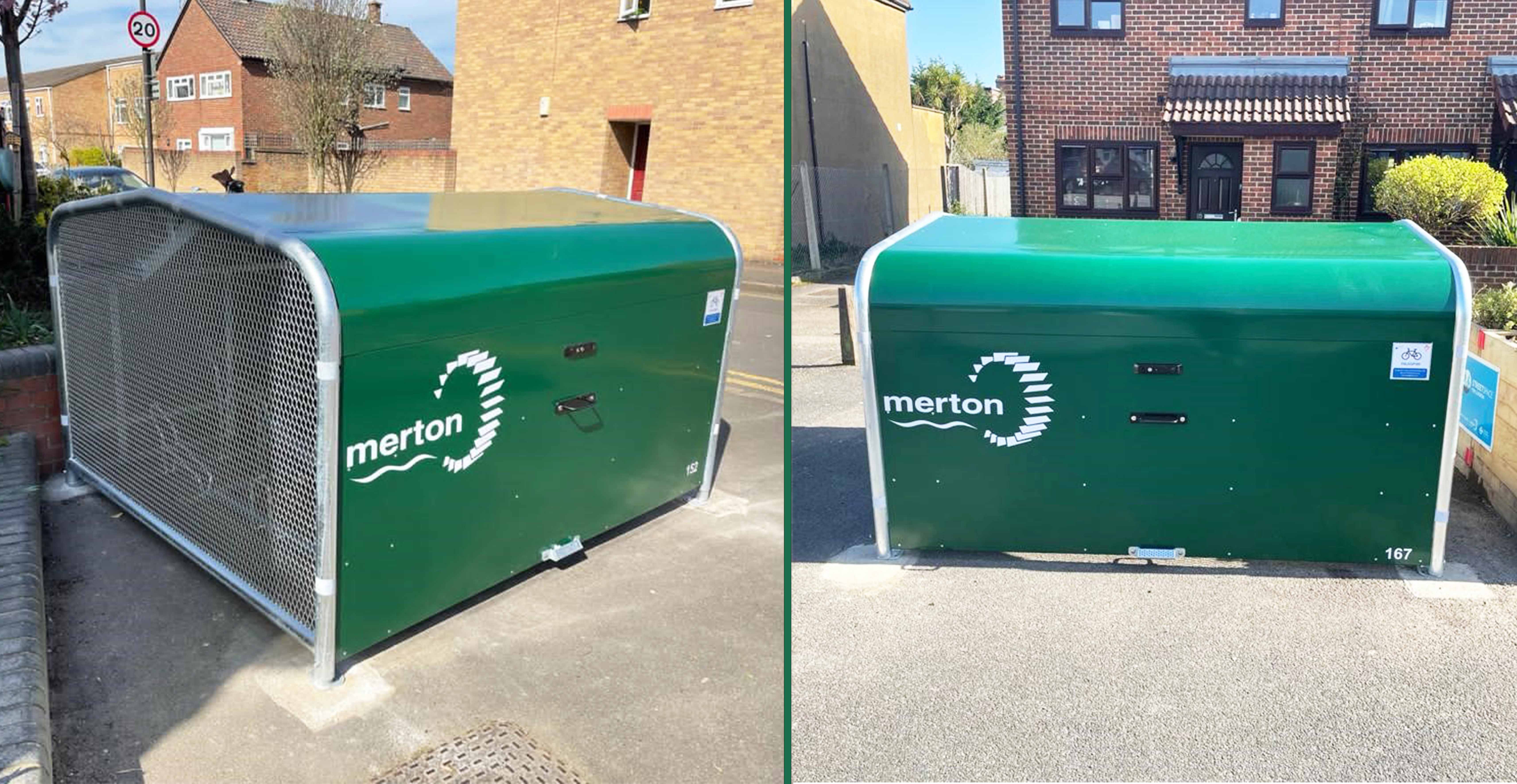 Merton Council Bike Hangars