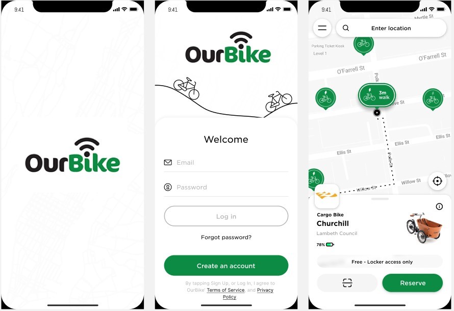 Our Bike App Graphic