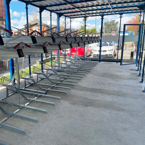 Two-Tier Cycle Racks