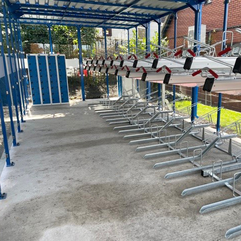 Two-Tier Cycle Racks