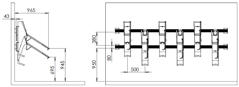 VelowUp FatBike Dimensions