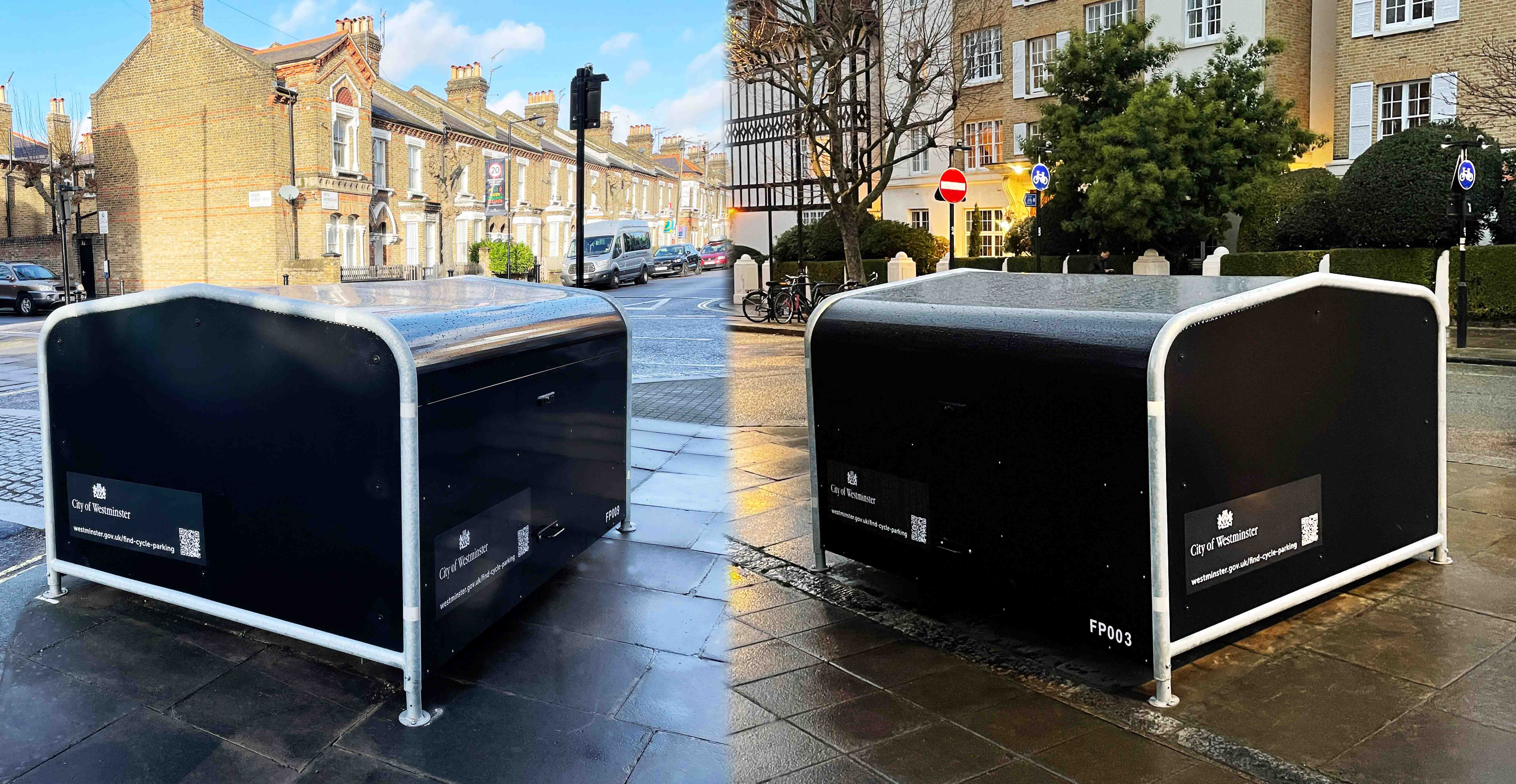 Westminster Council Bike Hangars