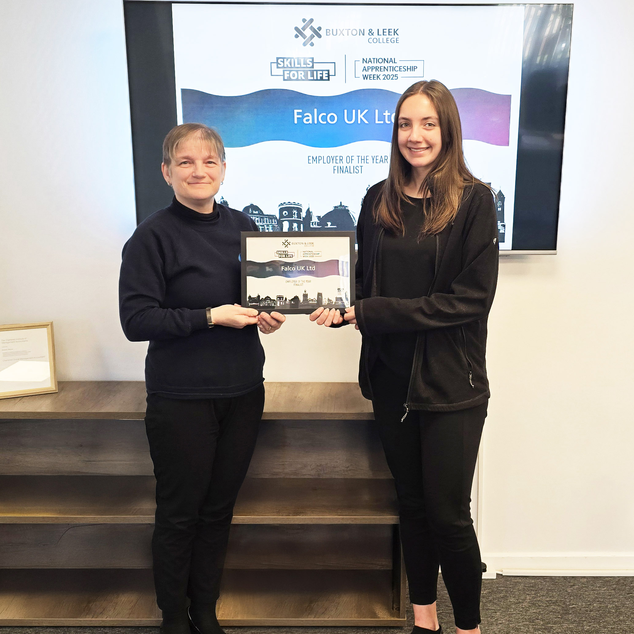 Ruby Apprenticeship Award Falco UK Ltd