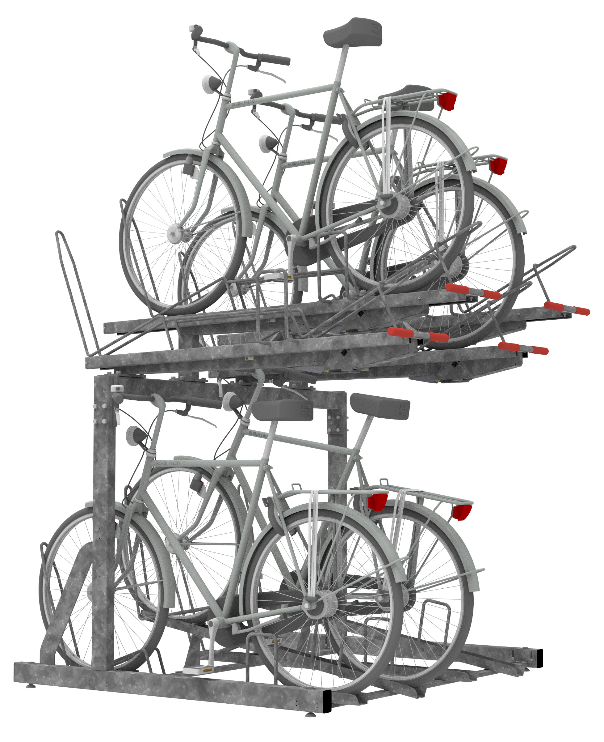 FalcoLevel-Eco Two-Tier Cycle Rack FalcoLevel-Eco Two-Tier Cycle Rack