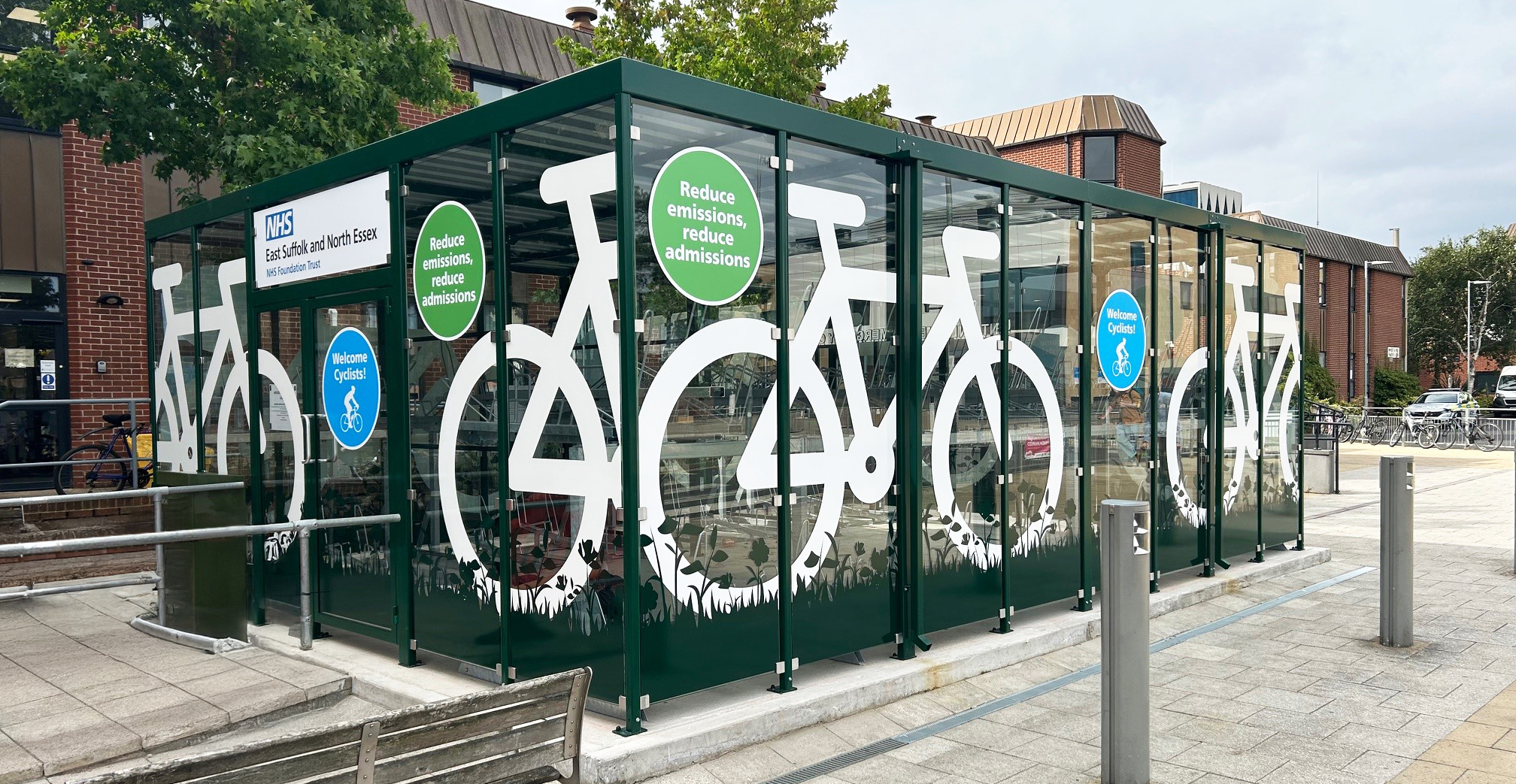 Ipswich NHS Hospital Cycle Hub