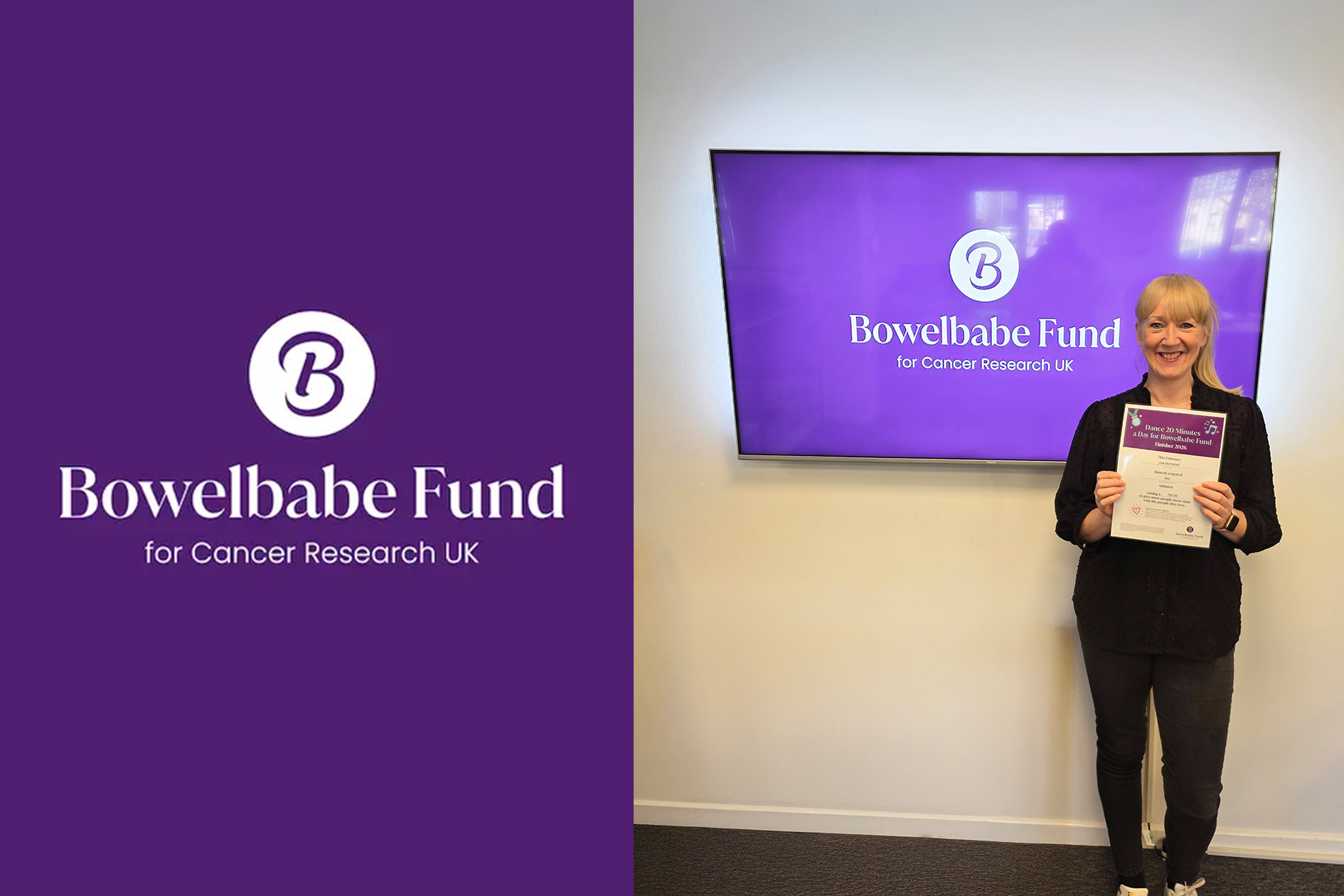 Falco Colleague Raises £155 for Cancer Research UK with Month-Long Dance Challenge