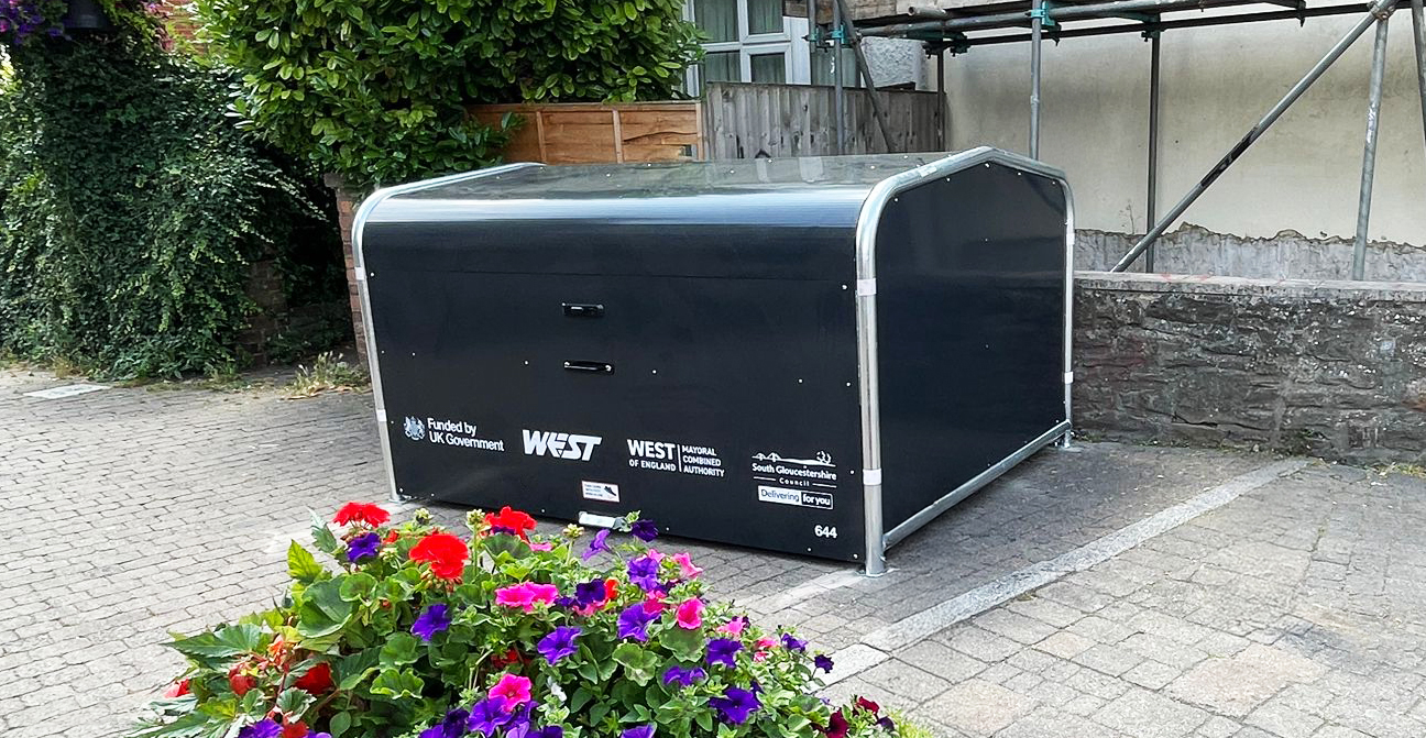 South Gloucestershire Council Bike Hangar