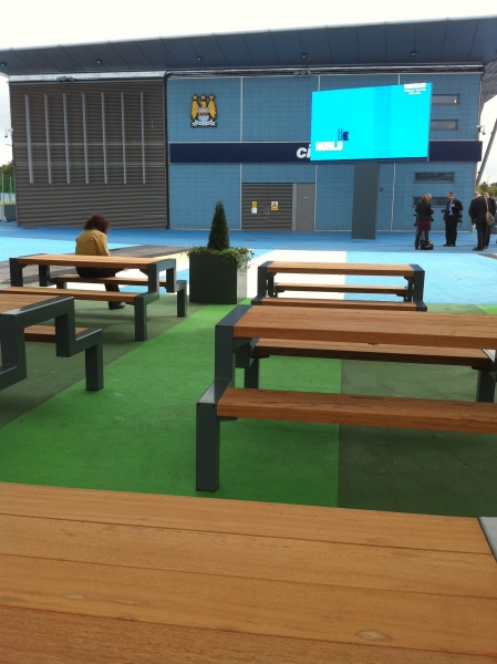 FIFA Delegation enjoy Falco products at Manchester City Football Club!