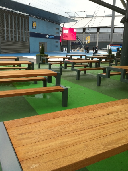 FIFA Delegation enjoy Falco products at Manchester City Football Club!