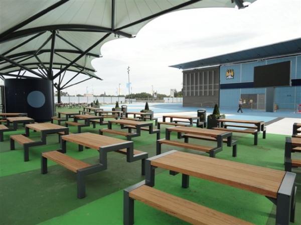 FIFA Delegation enjoy Falco products at Manchester City Football Club!