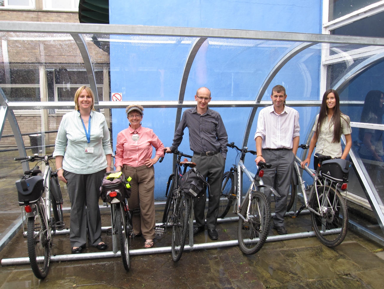 FalcoQuarter Cycle Shelter for the John Pollock Centre
