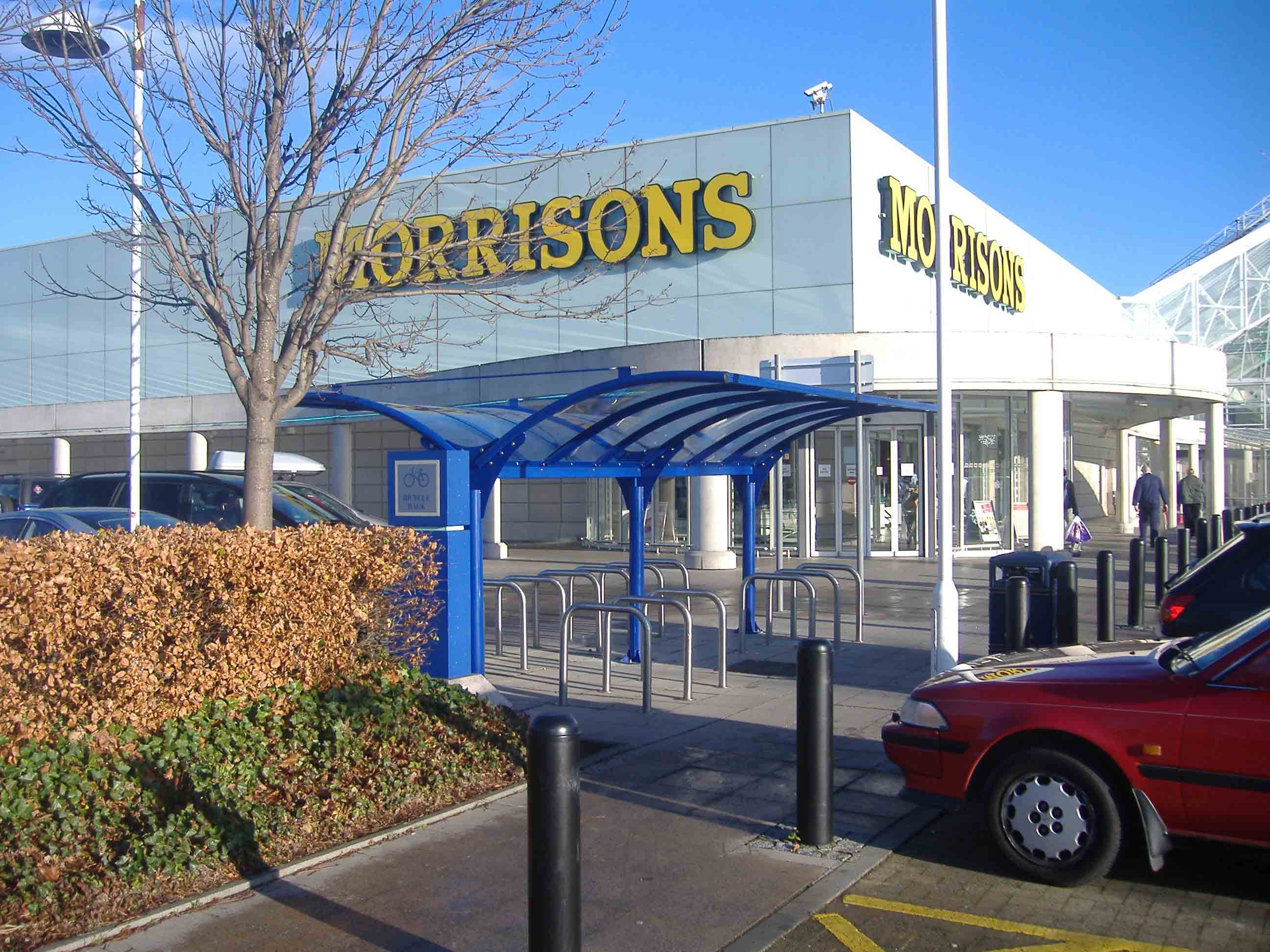 Gyle Shopping Centre - FalcoHarmony Cycle shelter
