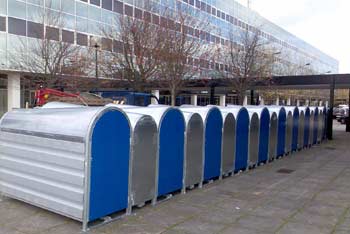 FalcoSafe-Round Cycle Lockers for Milton Keynes!