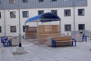 FalcoRondo, Swing and Topazio street furniture