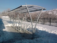 FalcoBreeze canopy for South Wales Innovation Centre