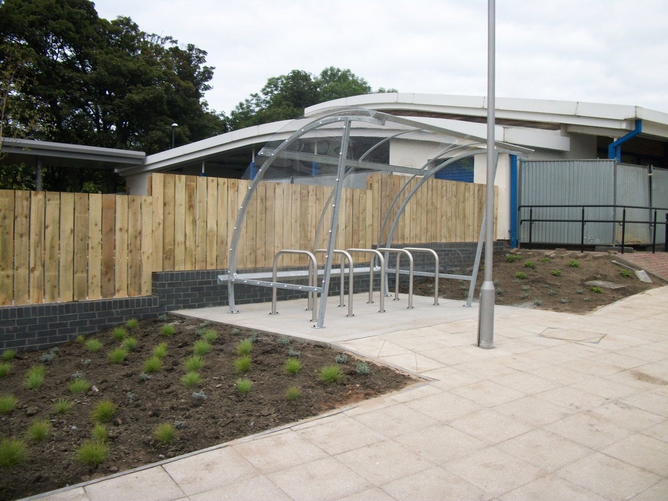 FalcoLite Cycle Shelter for Stanhope Primary School