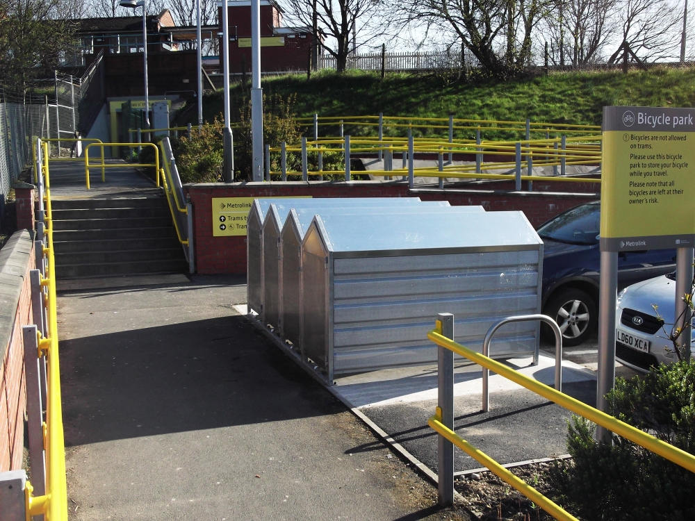 Falco Cycle Lockers roll out on Tram Network!