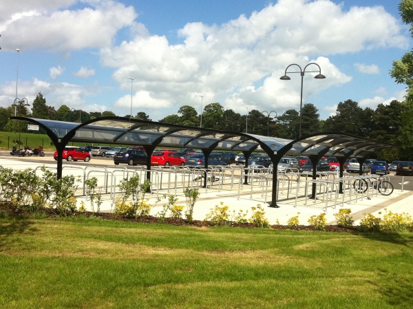 State-of-the-Art Cycle Shelters for Tresham College!