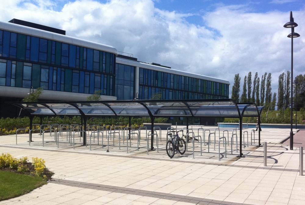 State-of-the-Art Cycle Shelters for Tresham College!