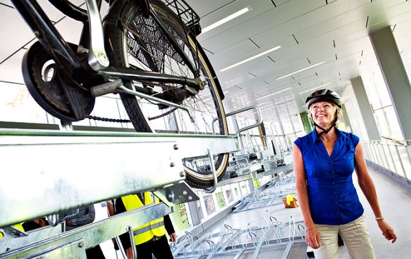 New Ground-Breaking Cycle Hub in Stockholm! 