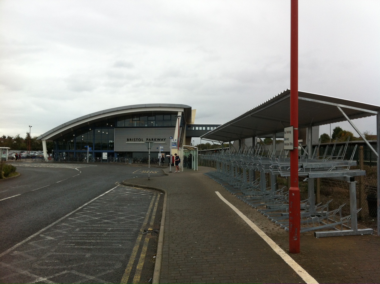 Falco Two-Tier Cycle Parking Installed at Bristol Parkway!
