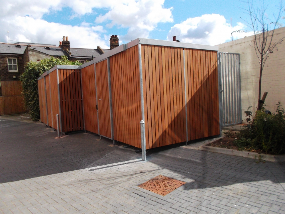 Bespoke FalcoLok Cycle Store for Queens Road in Peckham!