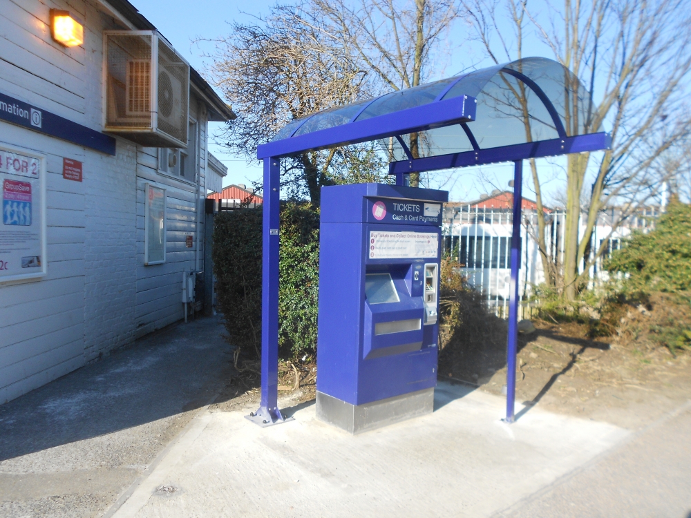 FalcoRondo Ticket Canopy for Shoeburyness Railway Station!