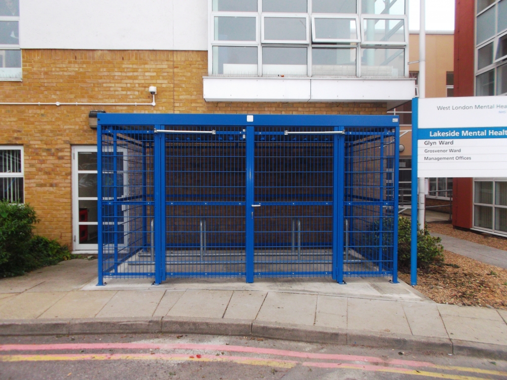 Secure Cycle Store for West London Mental Health NHS Trust!