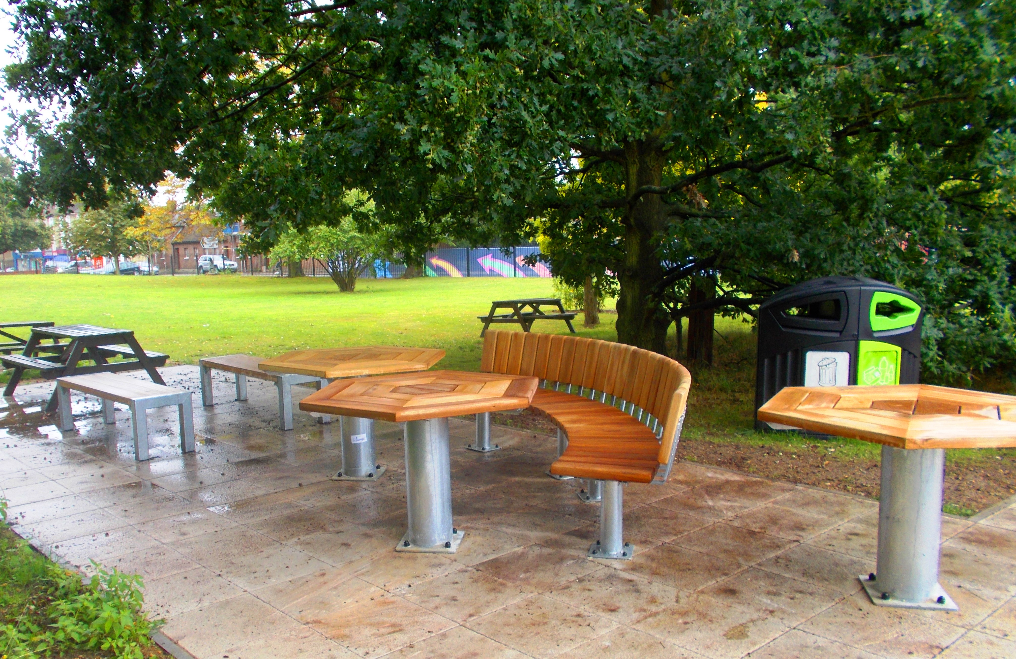 Co-ordinated Street Furniture for Middlesex University!