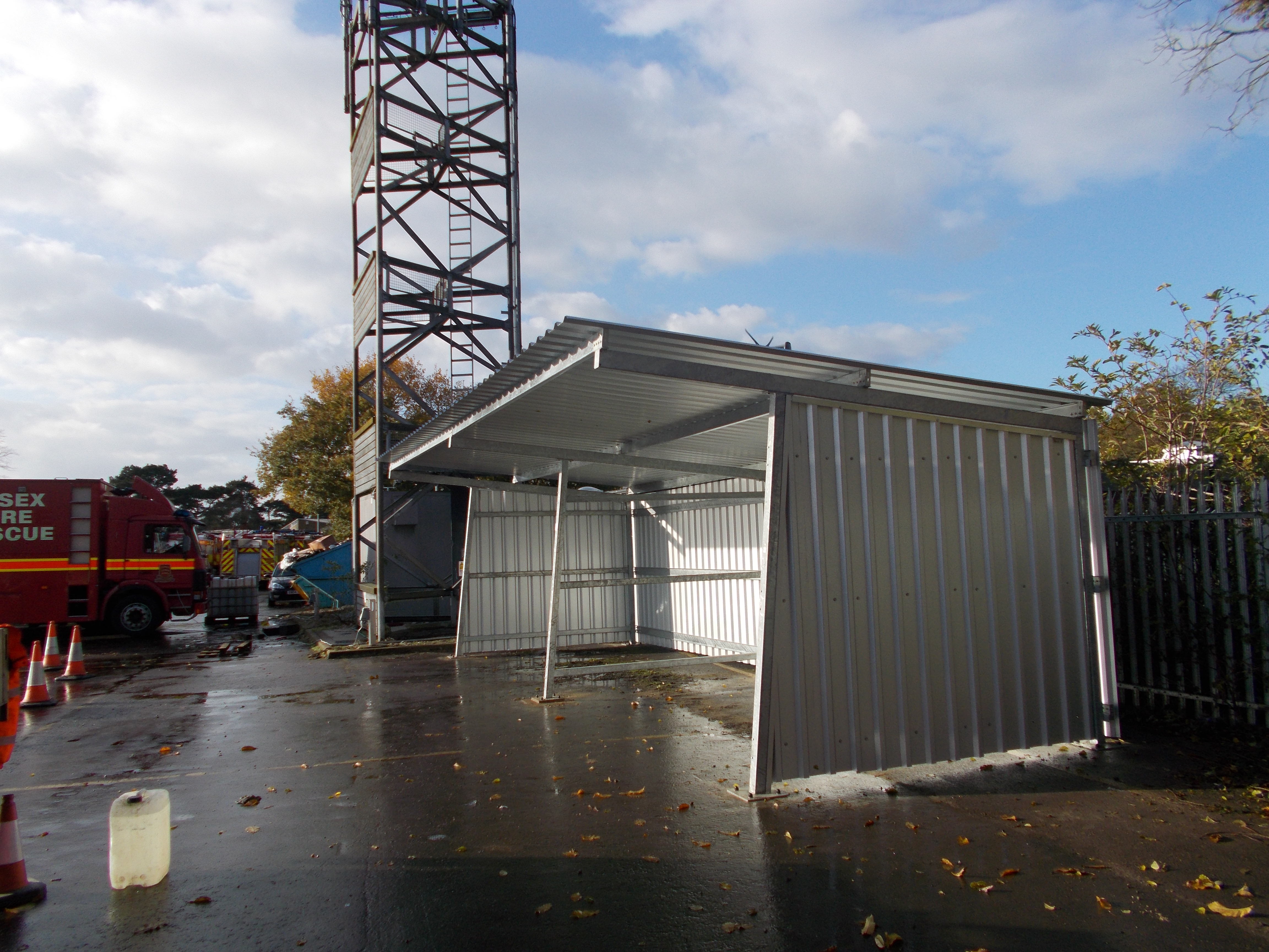 Essex County Fire and Rescue Receives FalcoGrand Shelter!