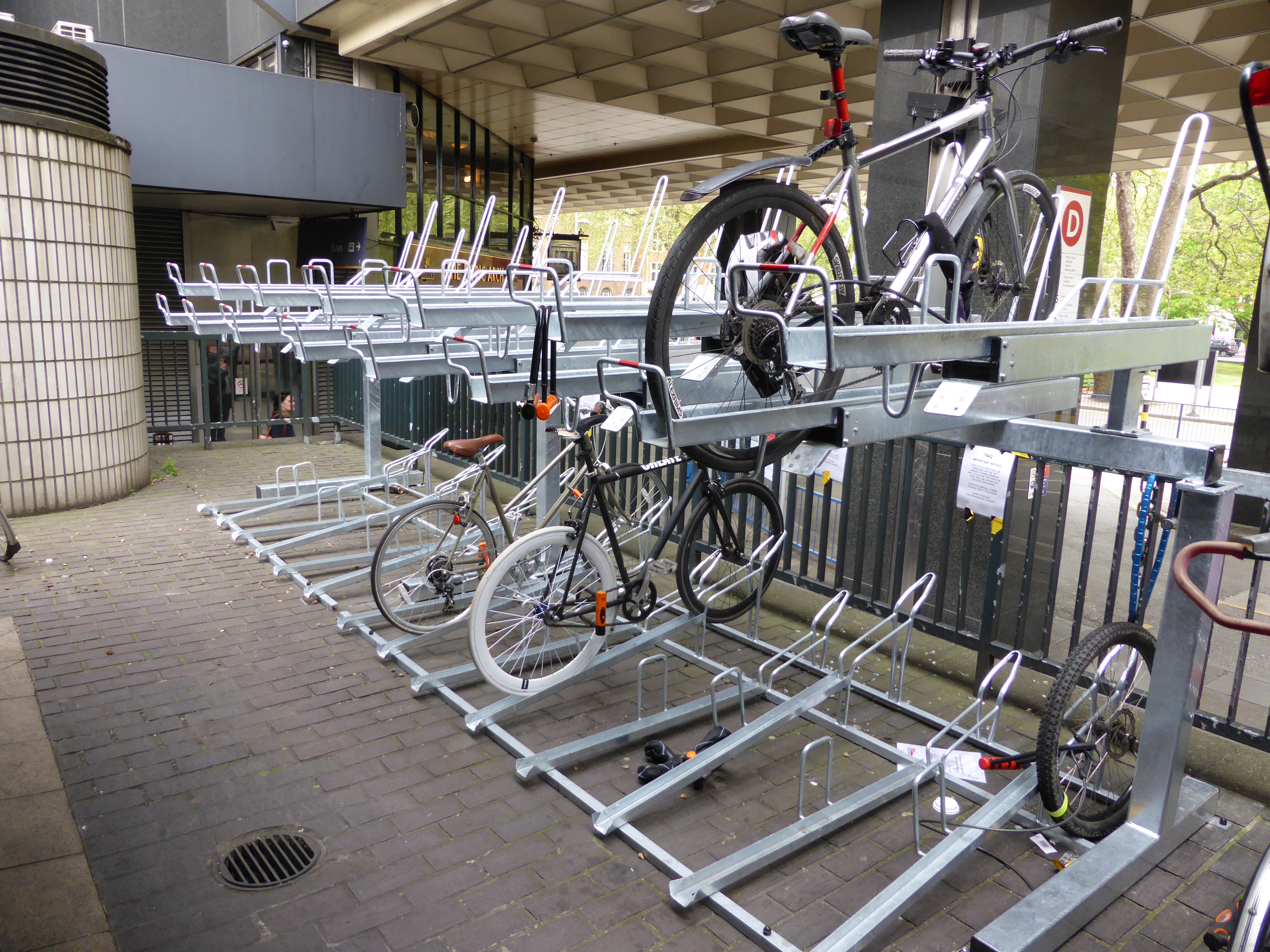 Falco is Right on Track at Euston Railway Station