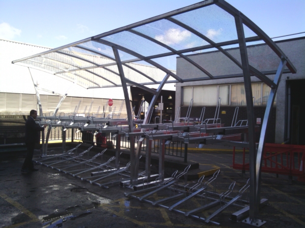 Falco is Right on Track at Euston Railway Station