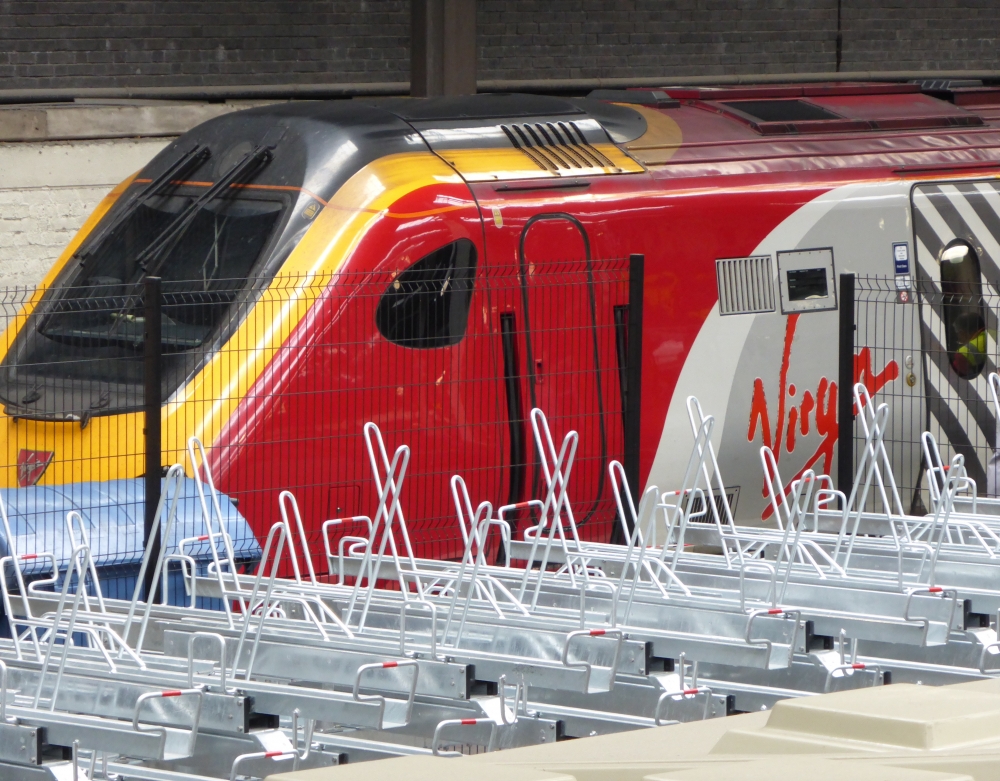 Falco is Right on Track at Euston Railway Station