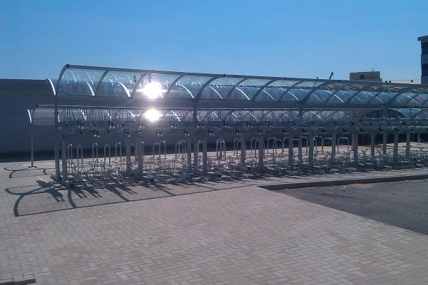 Airbus Receive Falco Shelters and Cycle Parking!