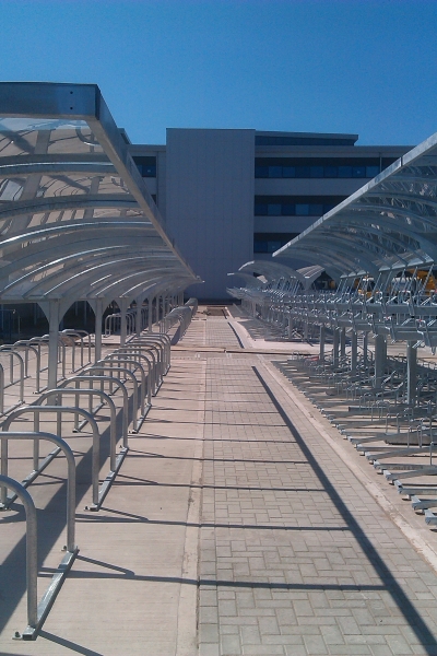 Airbus Receive Falco Shelters and Cycle Parking!