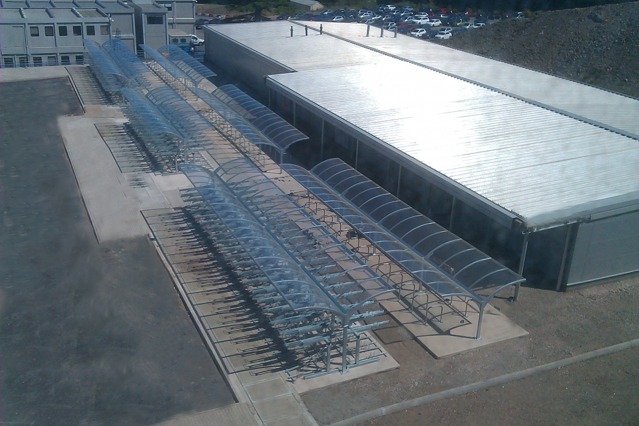 Airbus Receive Falco Shelters and Cycle Parking!