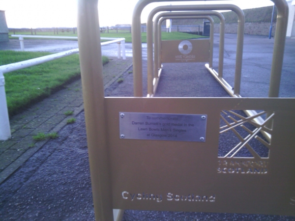 Golden Legacy for Falco Commonwealth Cycle Stands