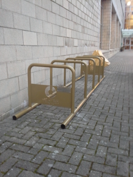 Golden Legacy for Falco Commonwealth Cycle Stands