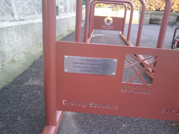 Golden Legacy for Falco Commonwealth Cycle Stands