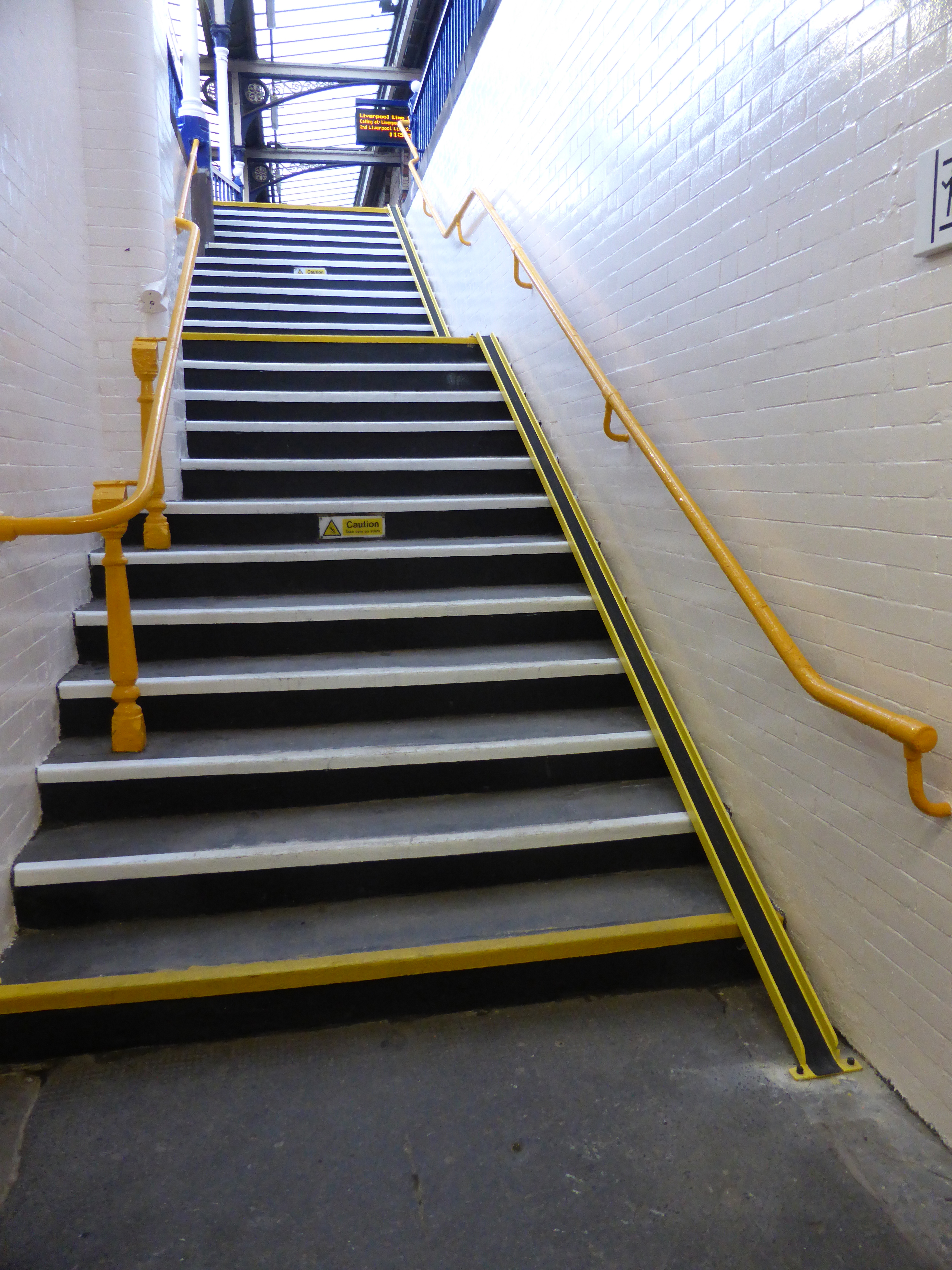 Warrington Station Receives Extra Secure ‘FalcoCam-Plus’ Cycle Stands and Cycle Wheel Ramps!