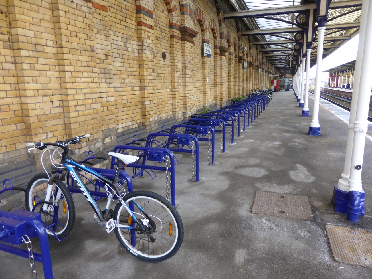 Warrington Station Receives Extra Secure ‘FalcoCam-Plus’ Cycle Stands and Cycle Wheel Ramps!