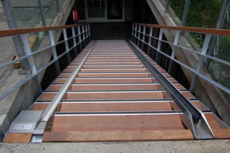 Velocomfort® Advanced Automated Cycle Stair Ramp Installed in Three Dutch Cities!