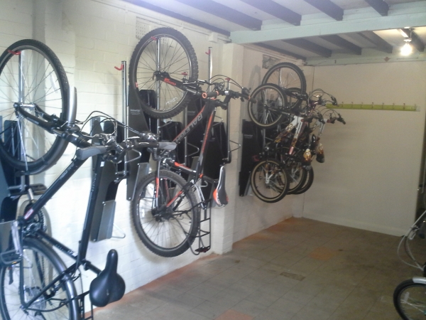 Advanced VelowUp® Vertical Cycle Stands Installed at Valentines Park!